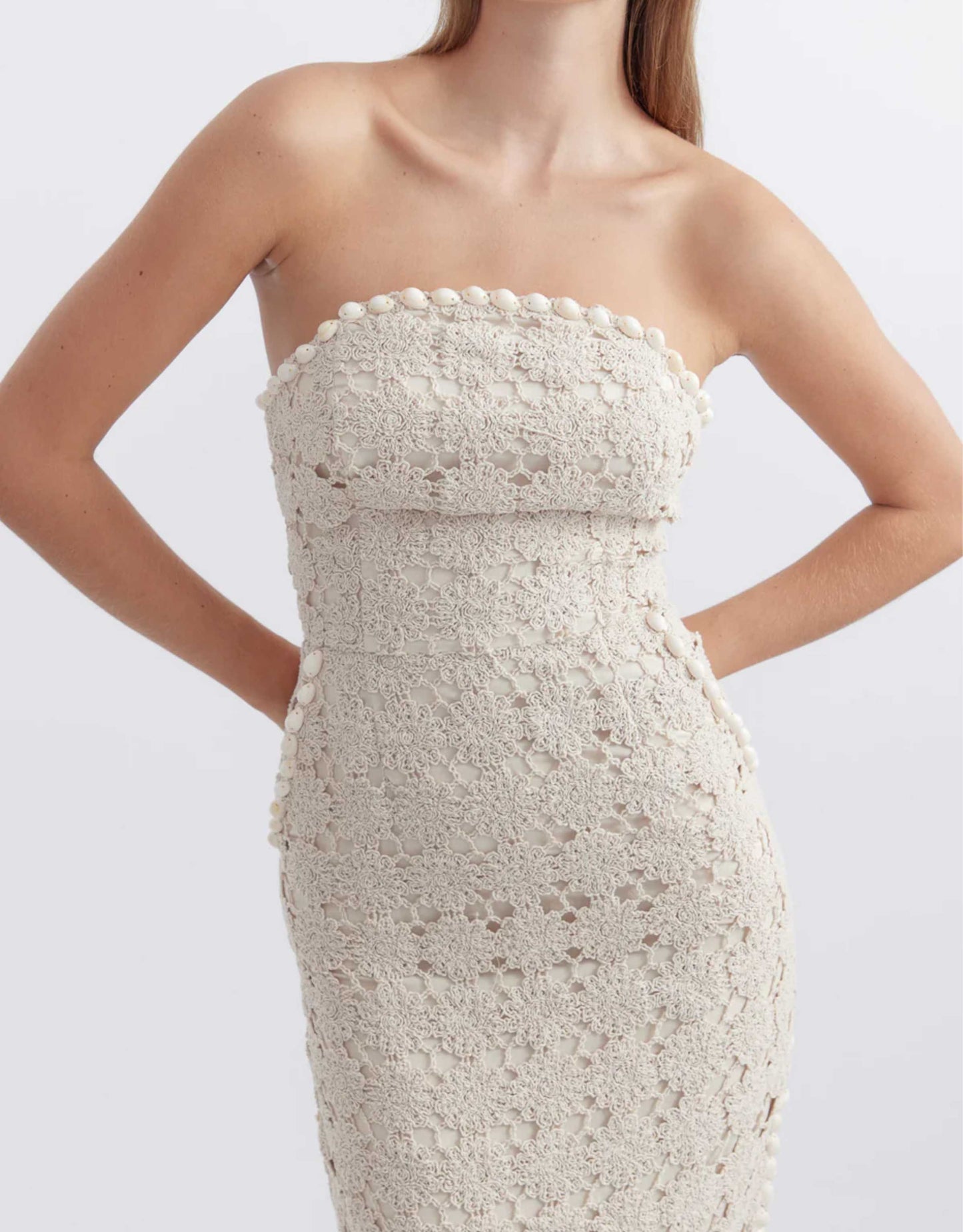 Pasduchas - Alabaster Midi Dress