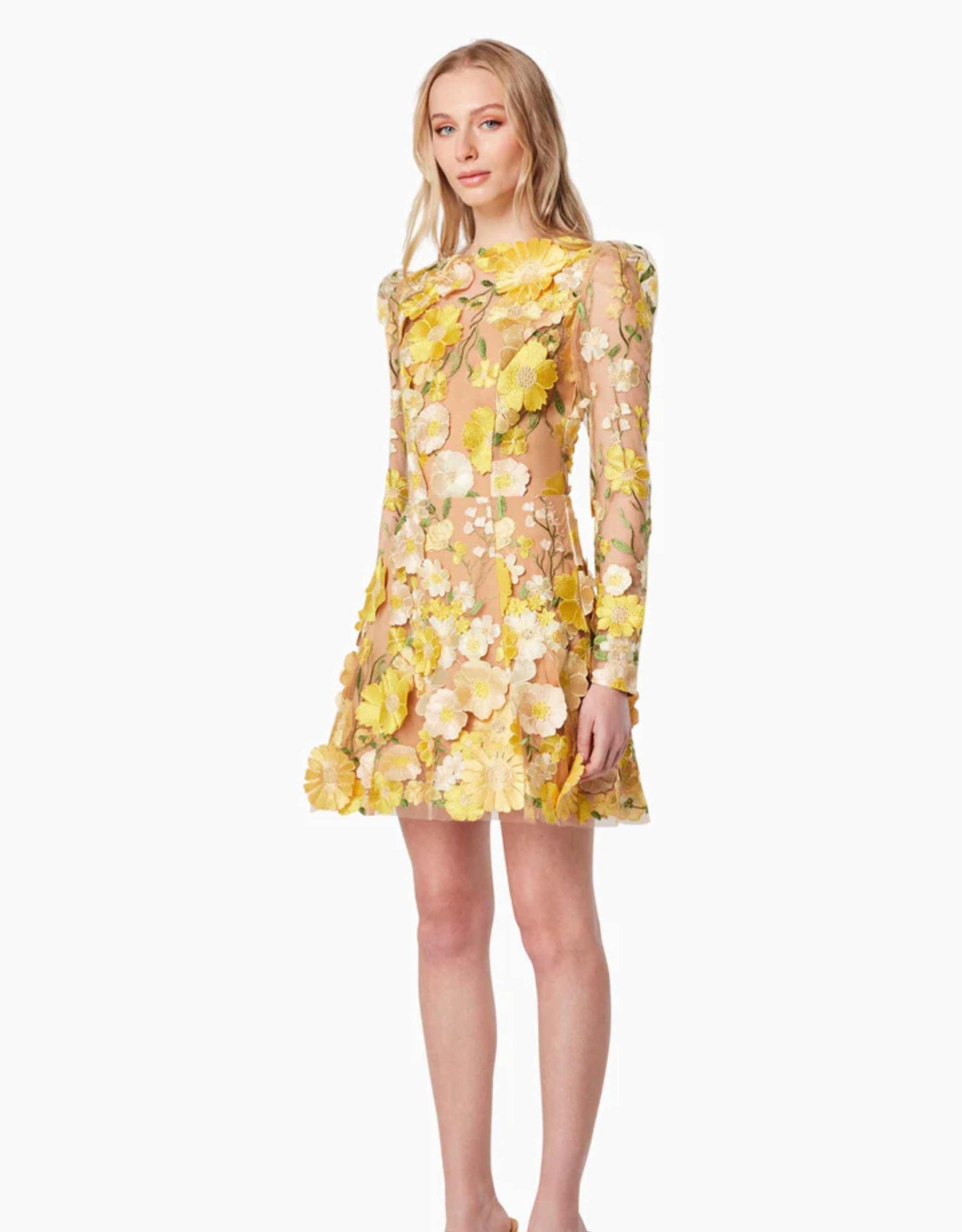 Elliatt - Goldenvoice Dress, Yellow