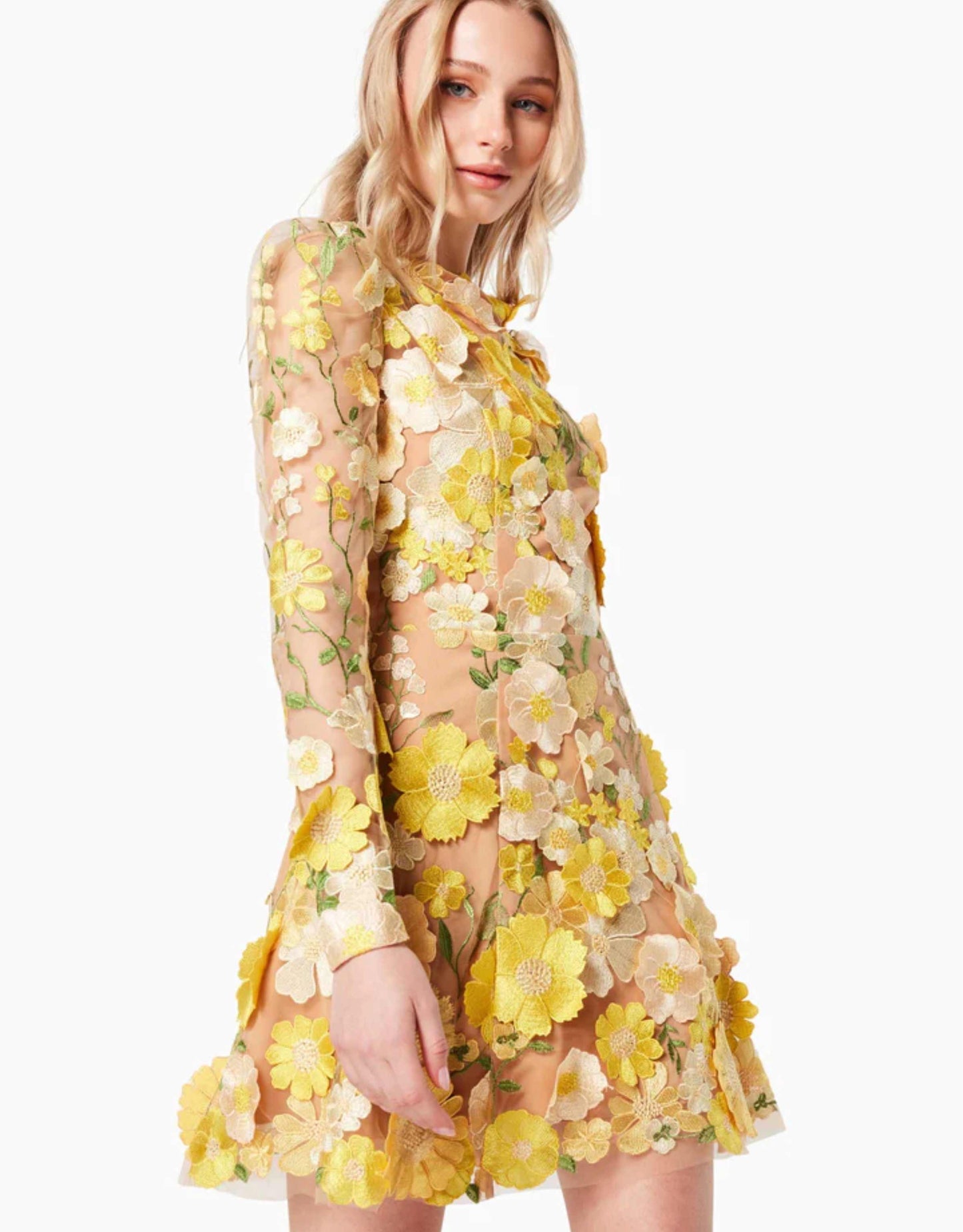 Elliatt - Goldenvoice Dress, Yellow