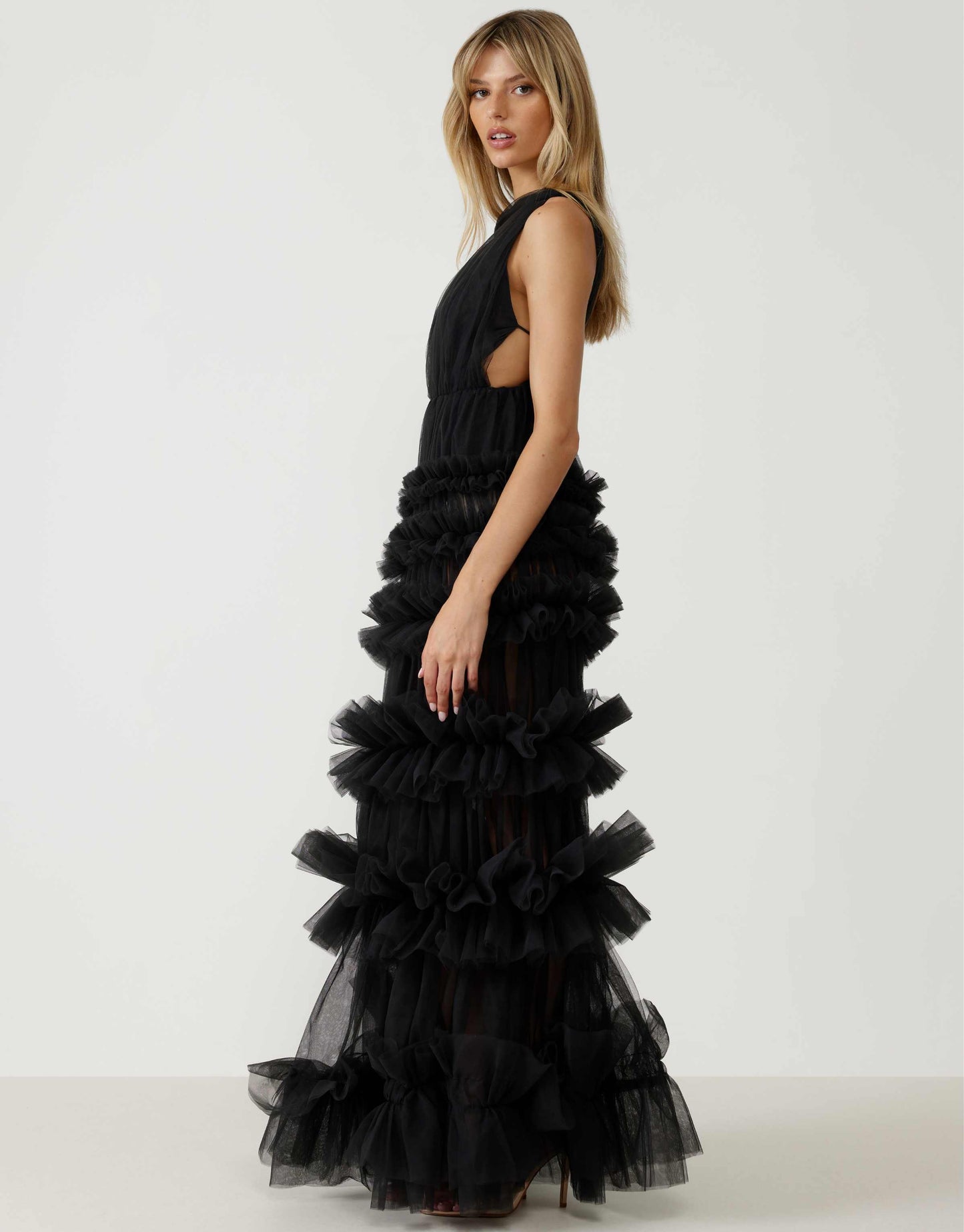 Lexi - Mariella Dress, Charcoal