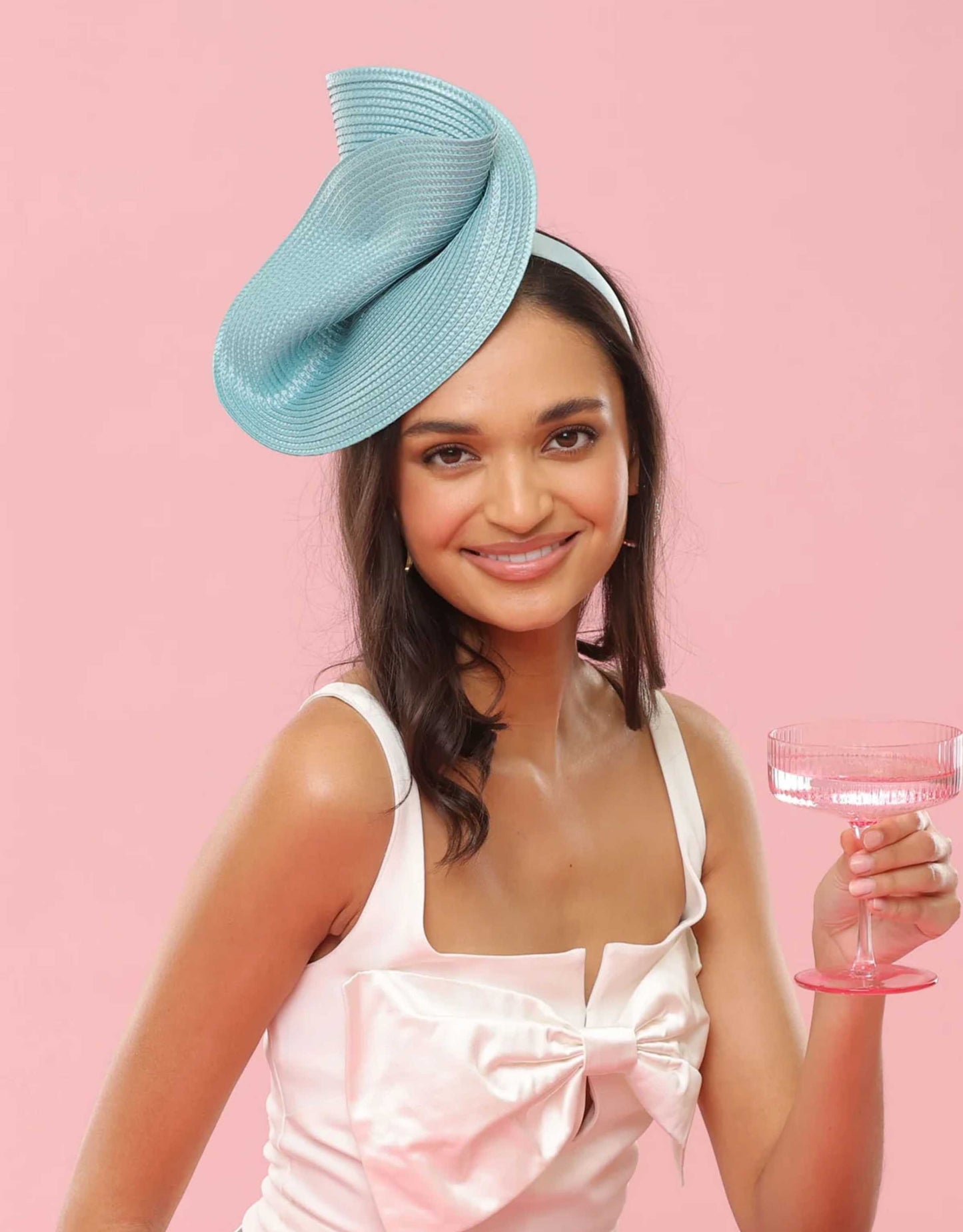 Morgan & Taylor - Alexia Fascinator, Blue
