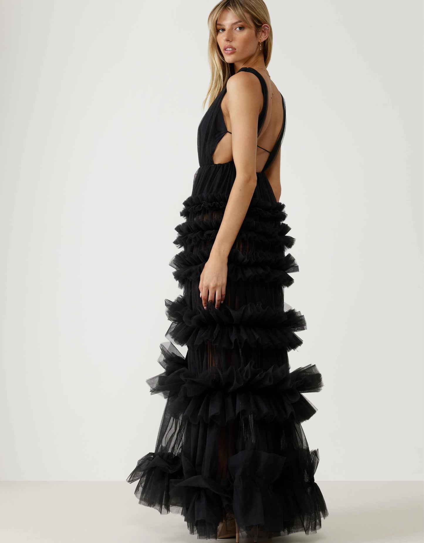 Lexi - Mariella Dress, Charcoal