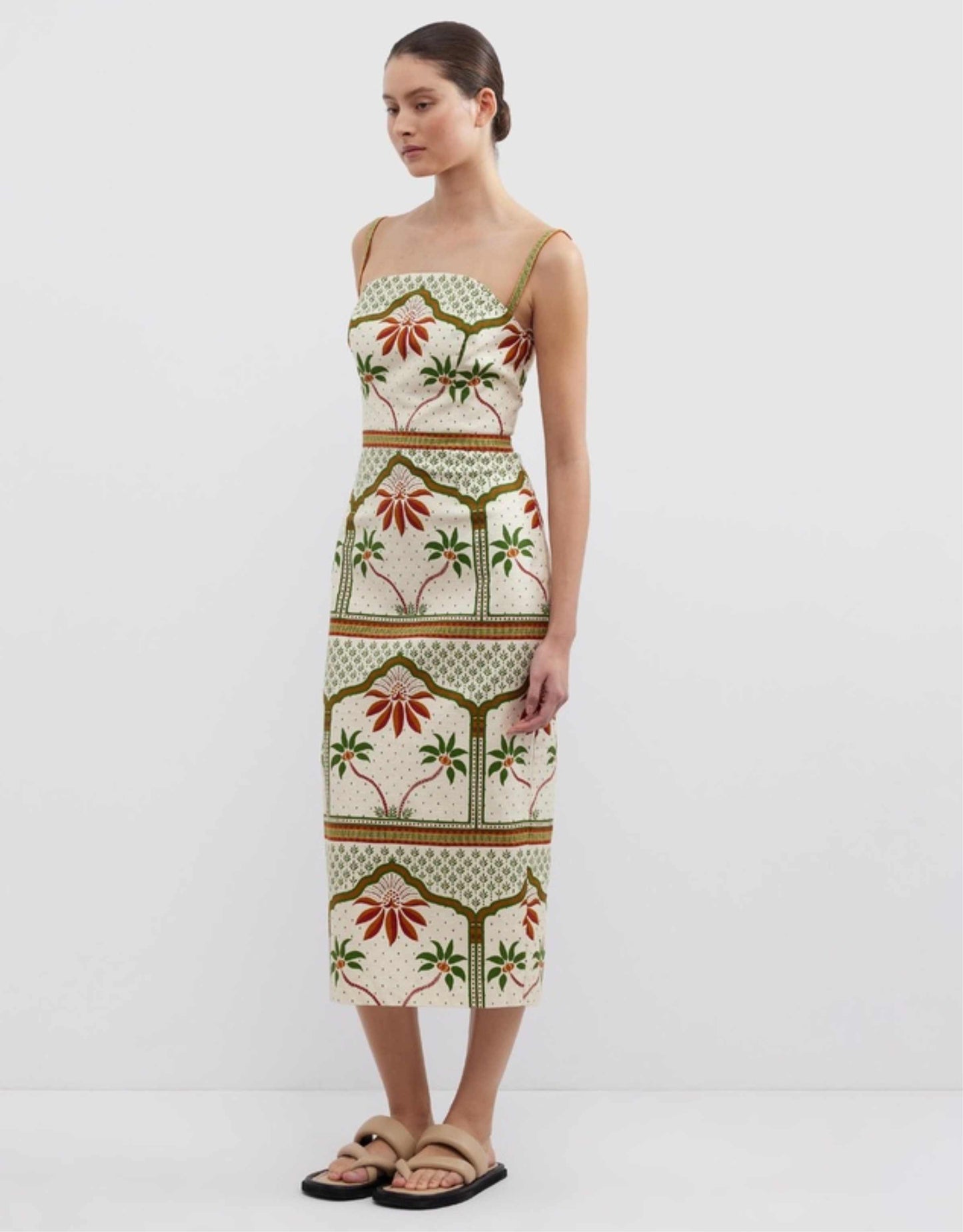 Pasduchas - Vida Midi Dress, Siesta