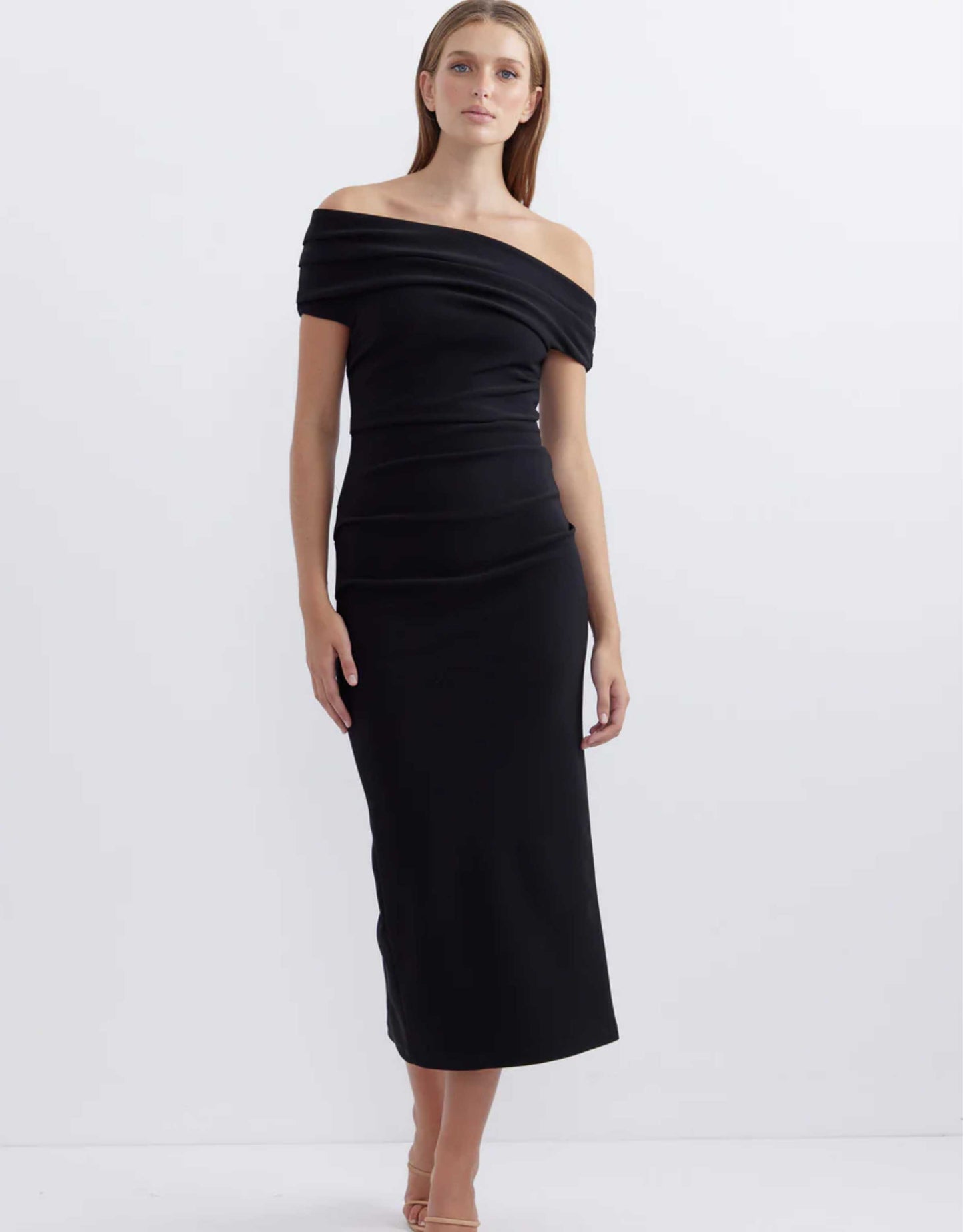 Pasduchas - Evie Shoulder Dress, Black