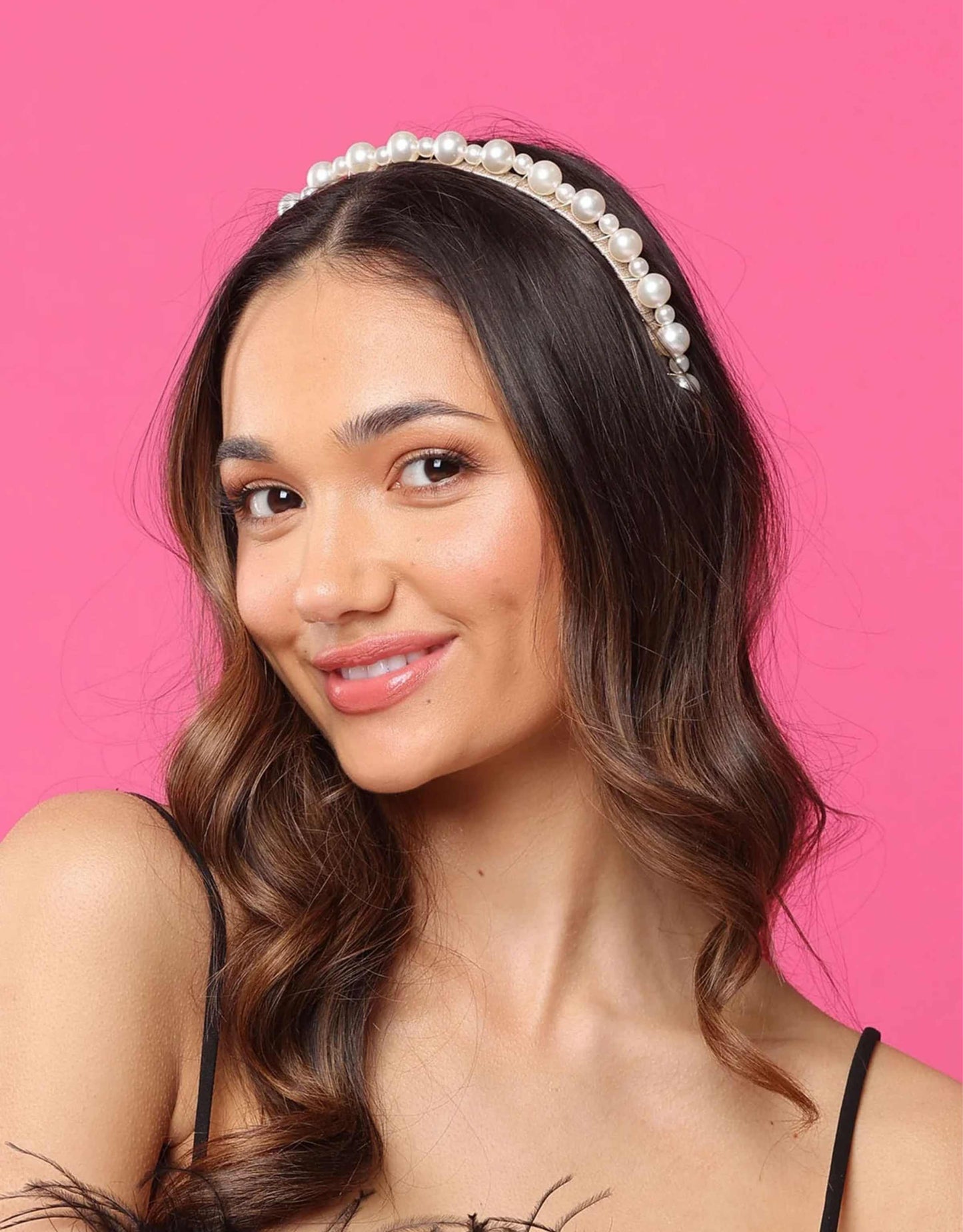 Morgan & Taylor - Perla Headpiece, Pearl