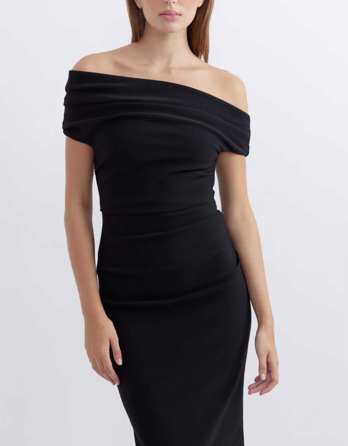 Pasduchas - Evie Shoulder Dress, Black