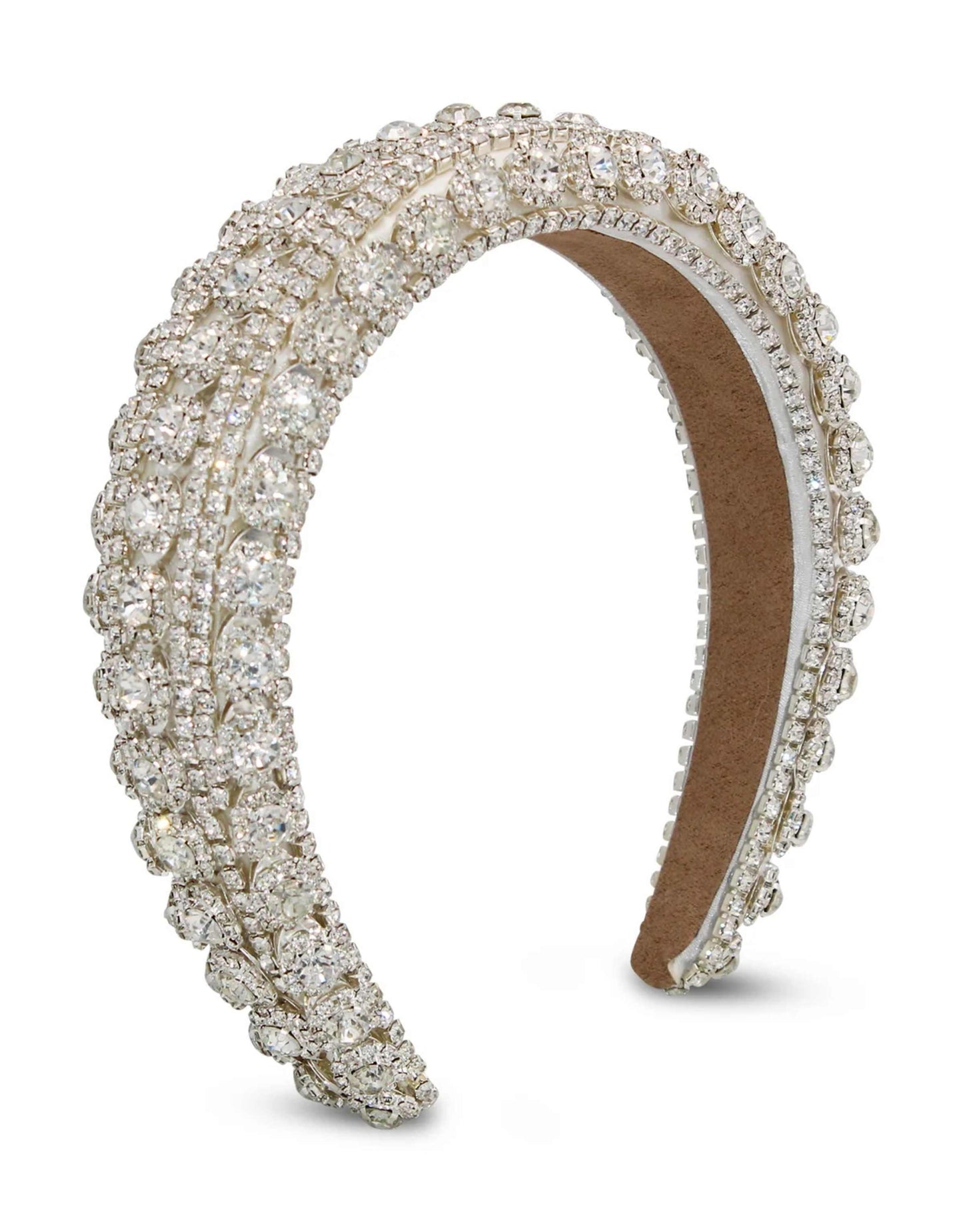 Morgan & Taylor - Avah Headband, White/Silver