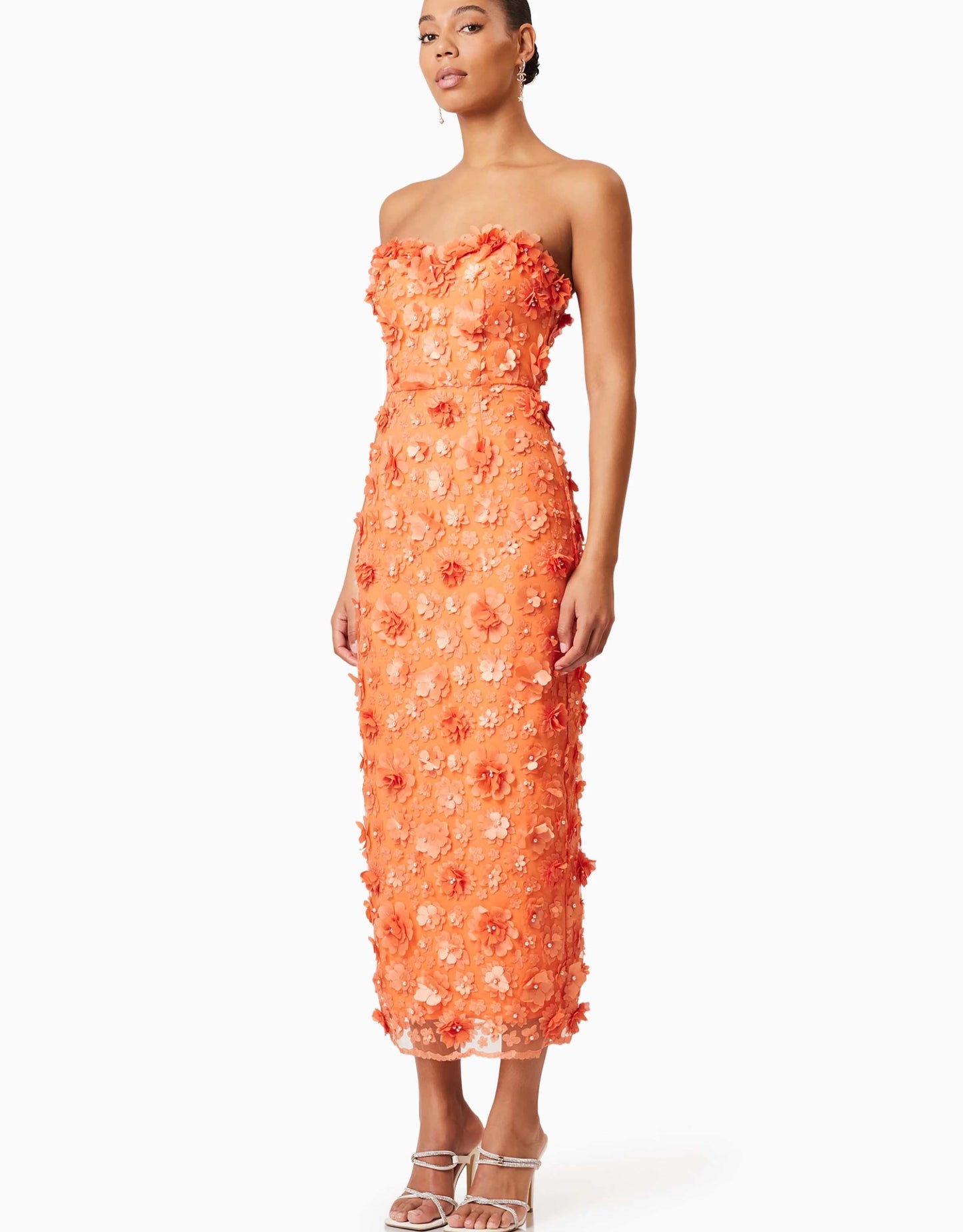 Elliatt - Bluebell Midi Dress, Orange