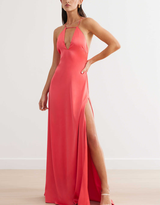 Lexi - Bali Dress, Flamingo