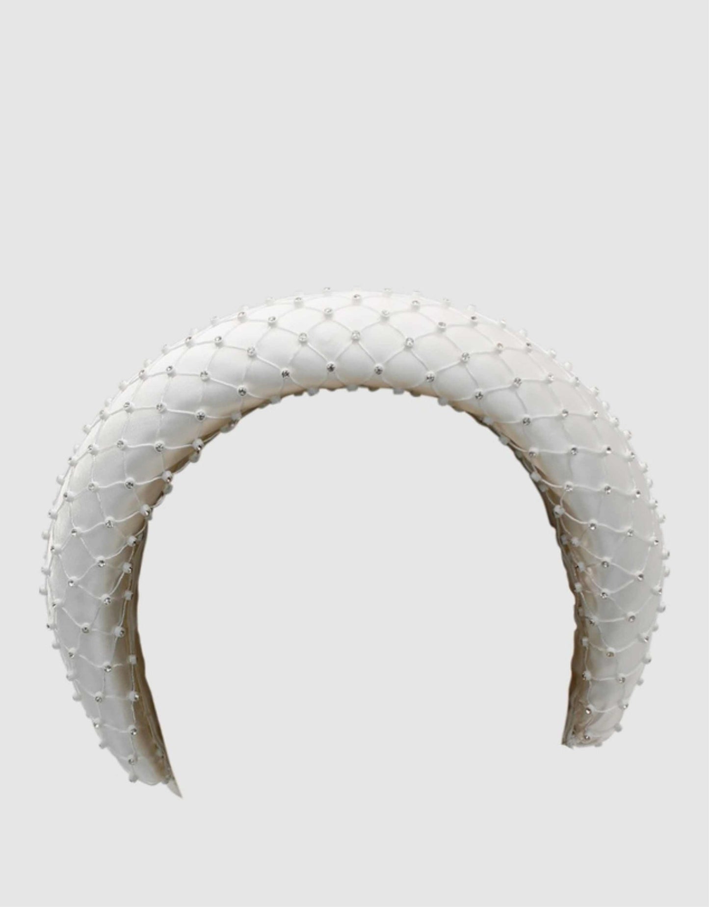 Morgan & Taylor - Rita Headpiece, White
