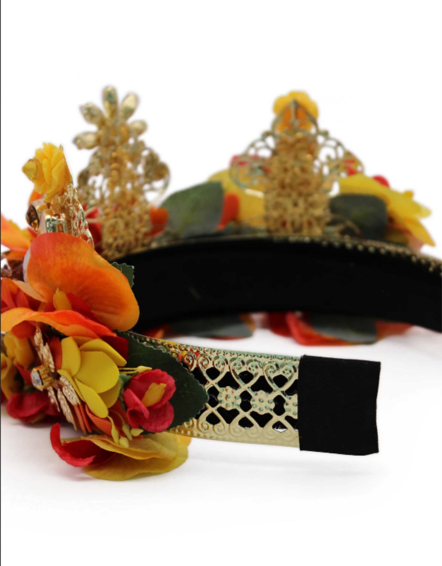 Morgan & Taylor - Violet Headpiece, Saffron