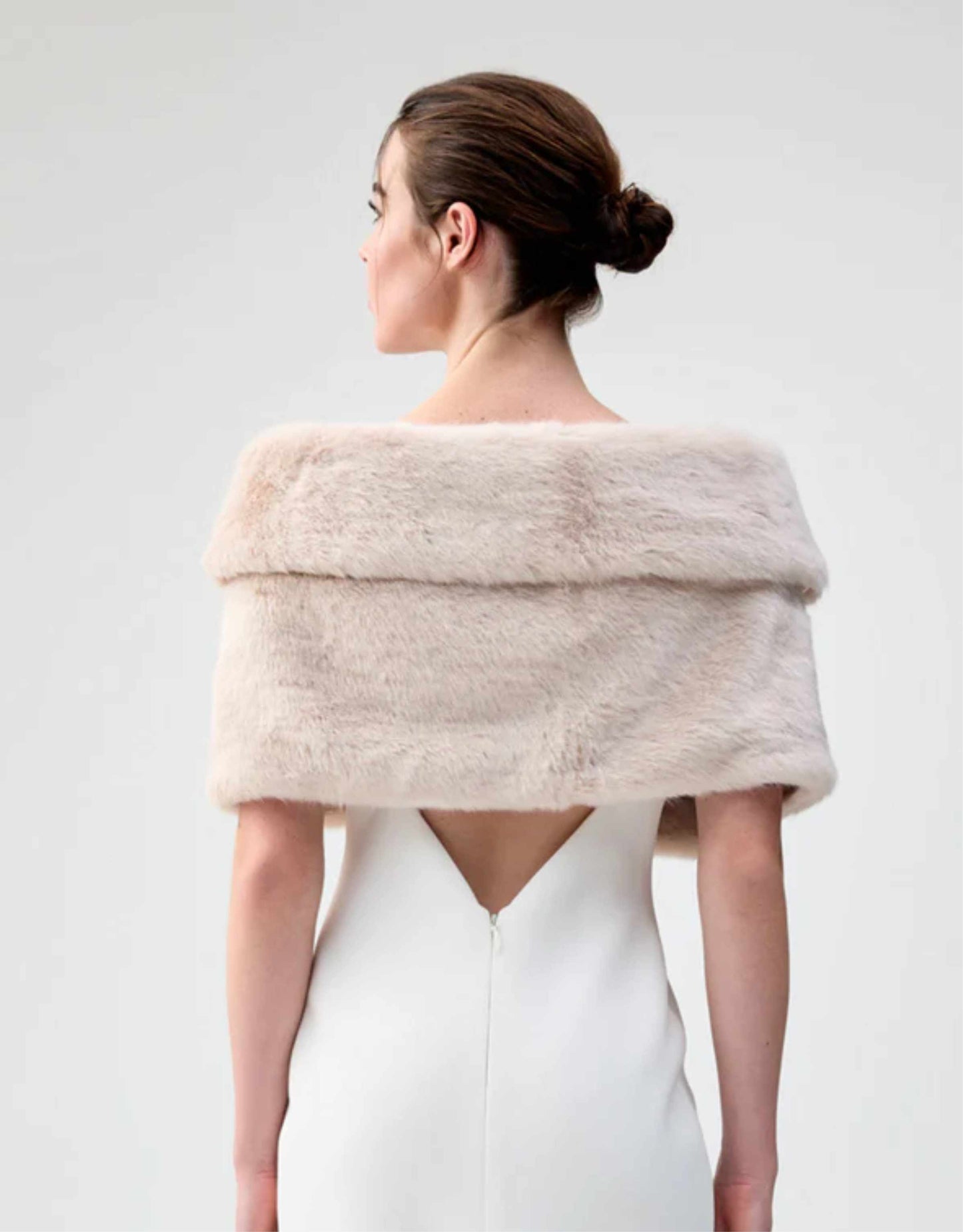 Unreal Fur - Champagne Wrap, Nude