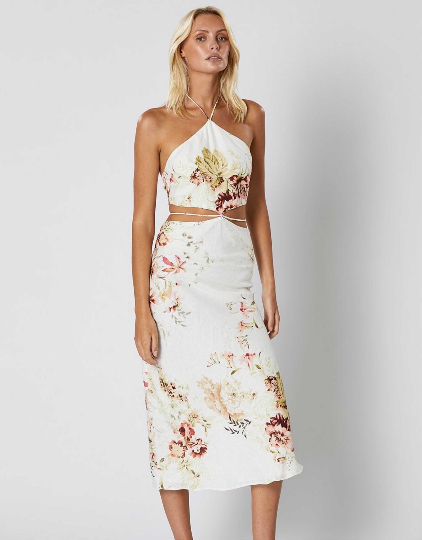 Winona - Delphine Halter Dress