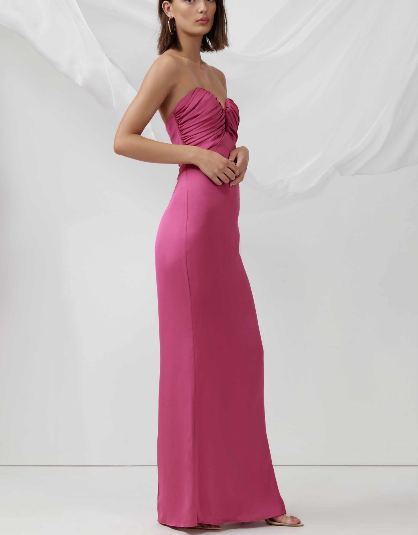 Lexi - Magnolia Dress, Magenta