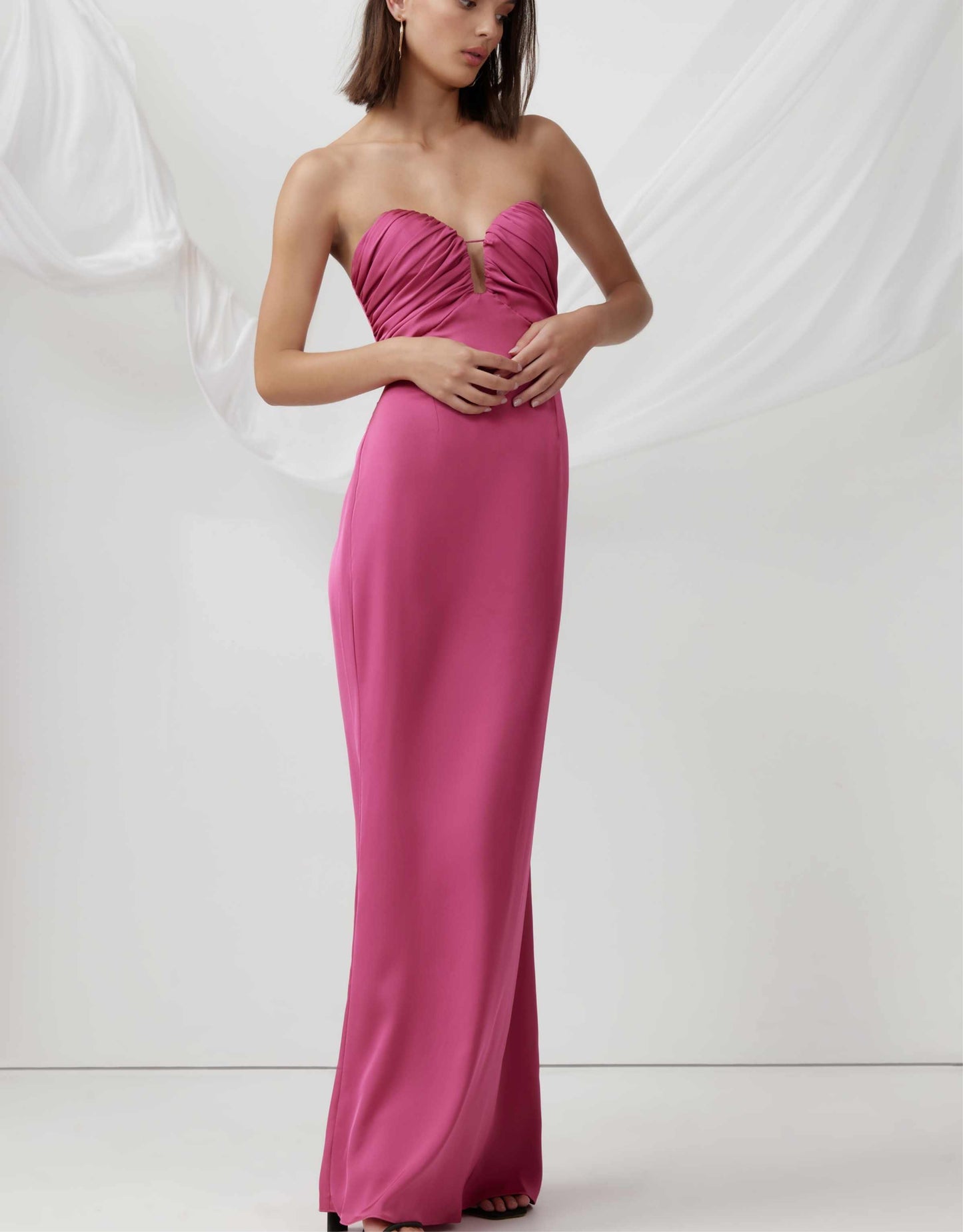 Lexi - Magnolia Dress, Magenta