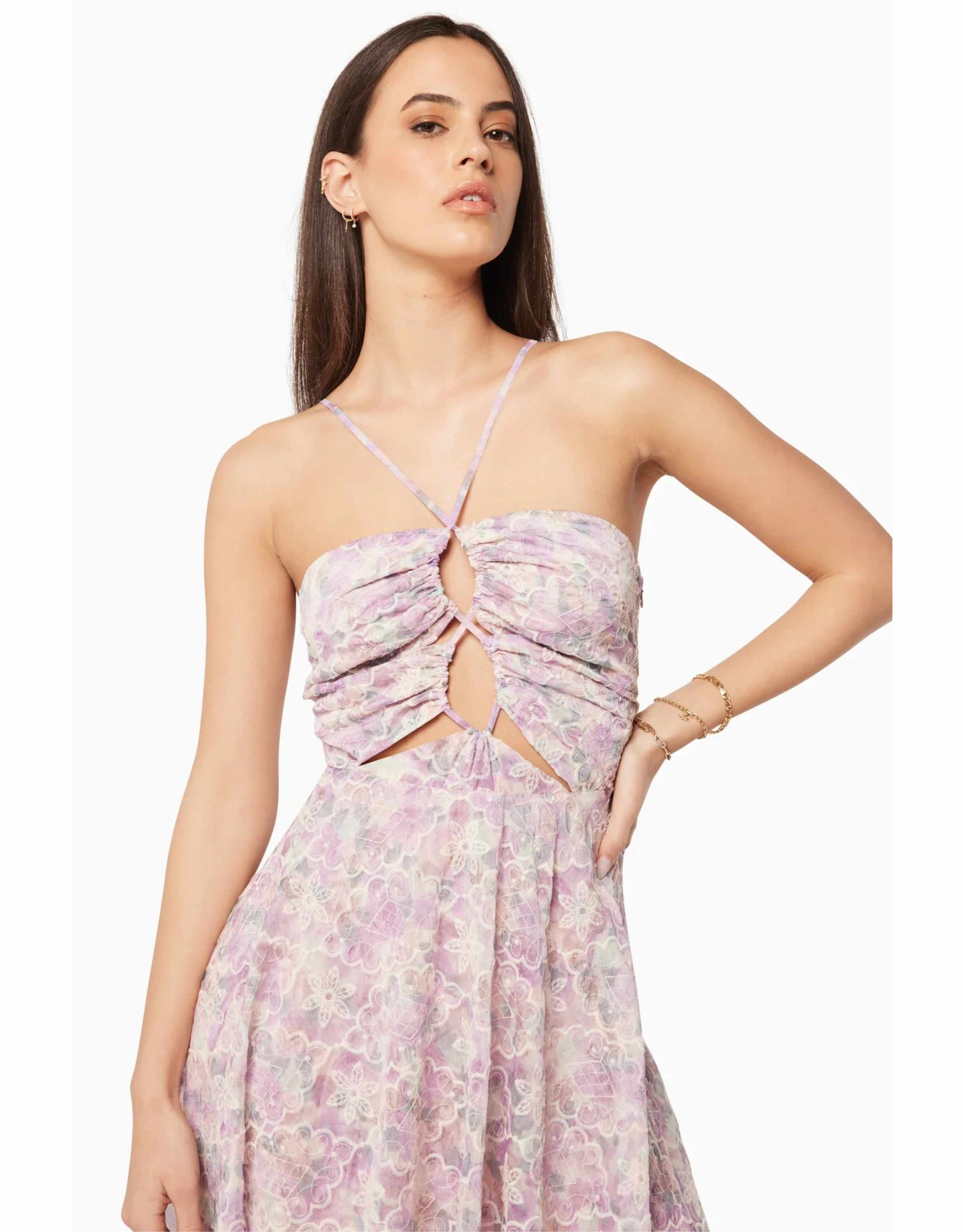 Elliatt - Mirer Dress, Lilac