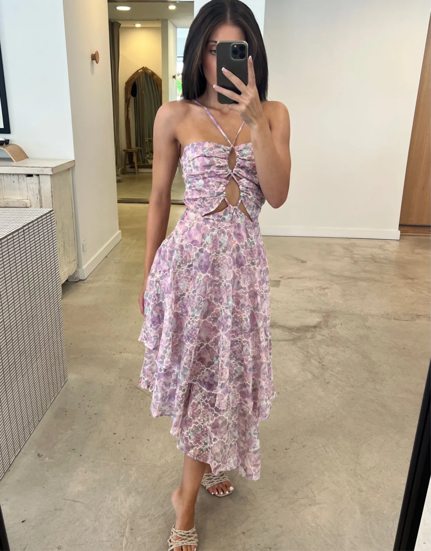 Elliatt - Mirer Dress, Lilac