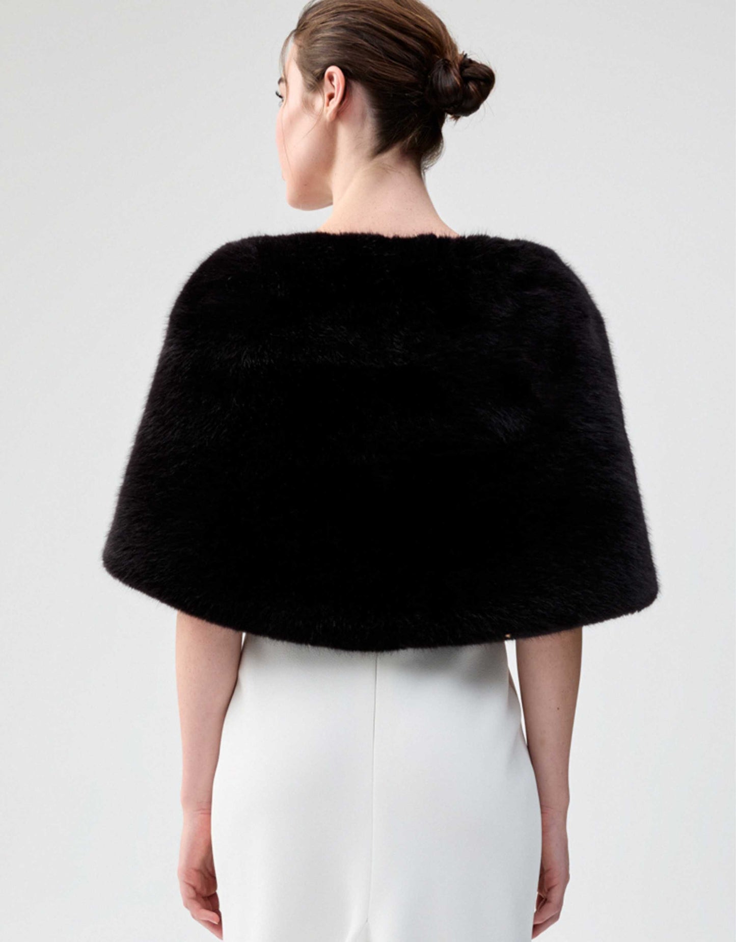 Unreal Fur - Yasmine Wrap, Black