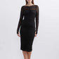 Pasduchas - Lunar Tapered Midi, Black