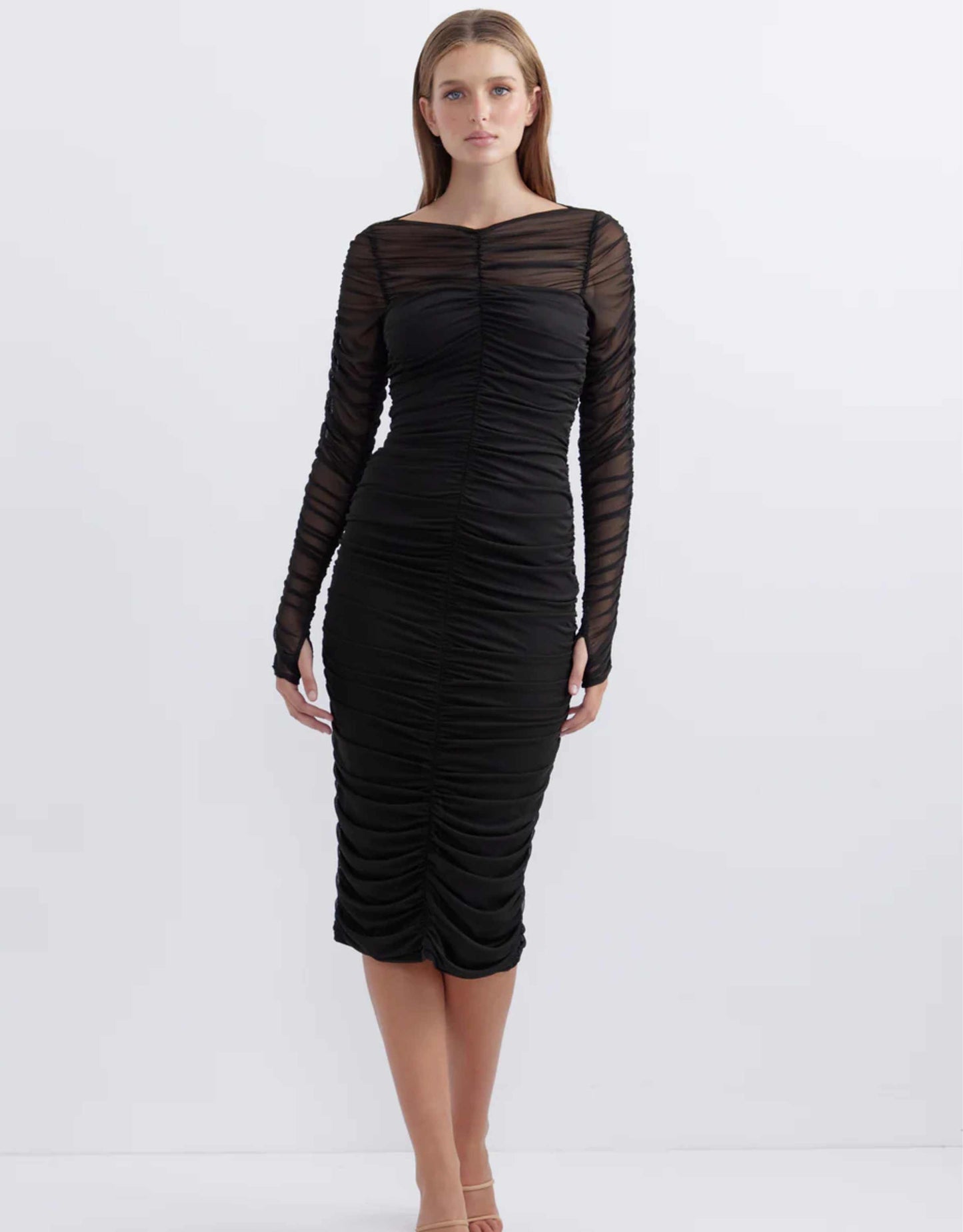 Pasduchas - Lunar Tapered Midi, Black