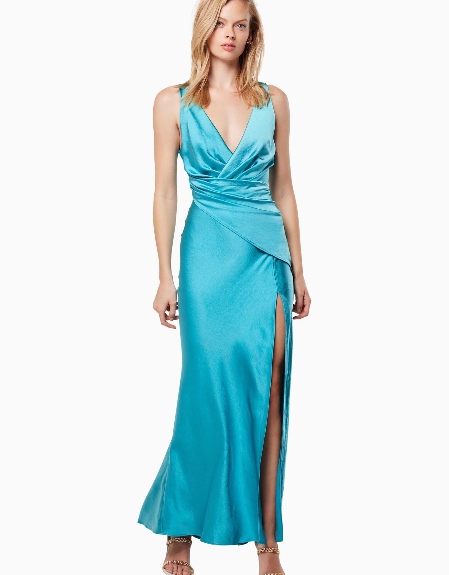 Elliatt - Junia Dress, Aquamarine