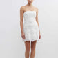 Pasduchas - Bonita Strapless Dress, White