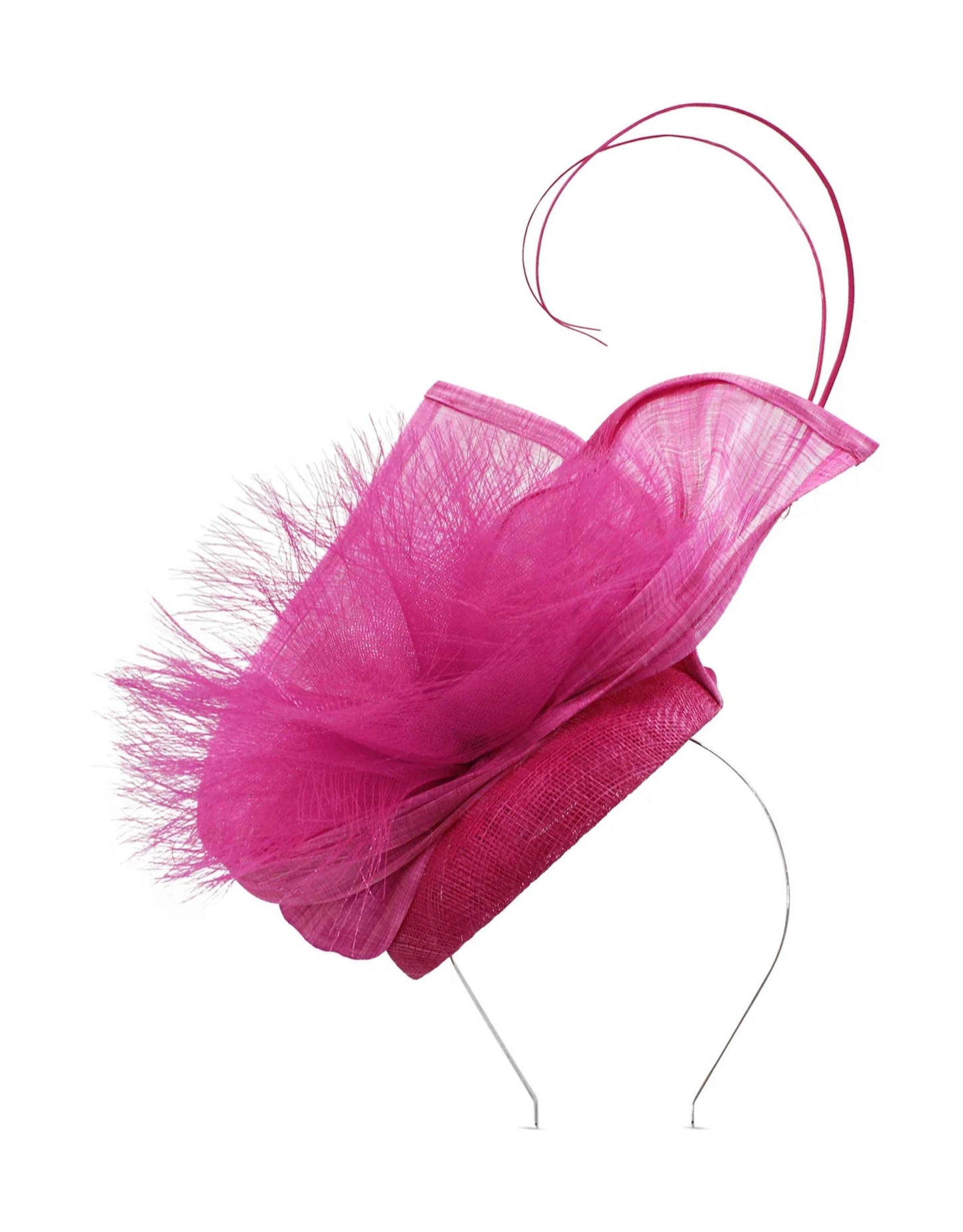 Morgan & Taylor - Rubi Fascinator, Hot Pink