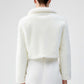 Unreal Fur - Tirage Cropped Jacket, Ivory