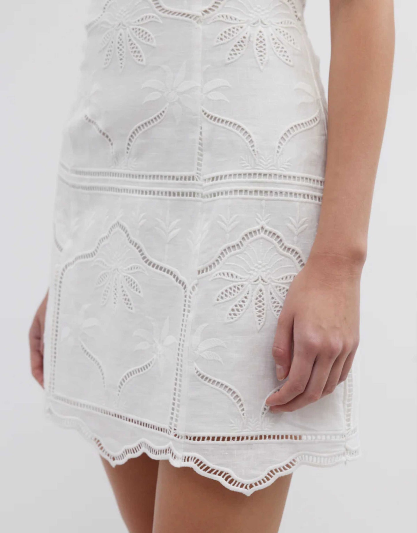 Pasduchas - Bonita Strapless Dress, White