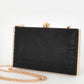 Anahi Bobble Top Rectangle Structured Clutch