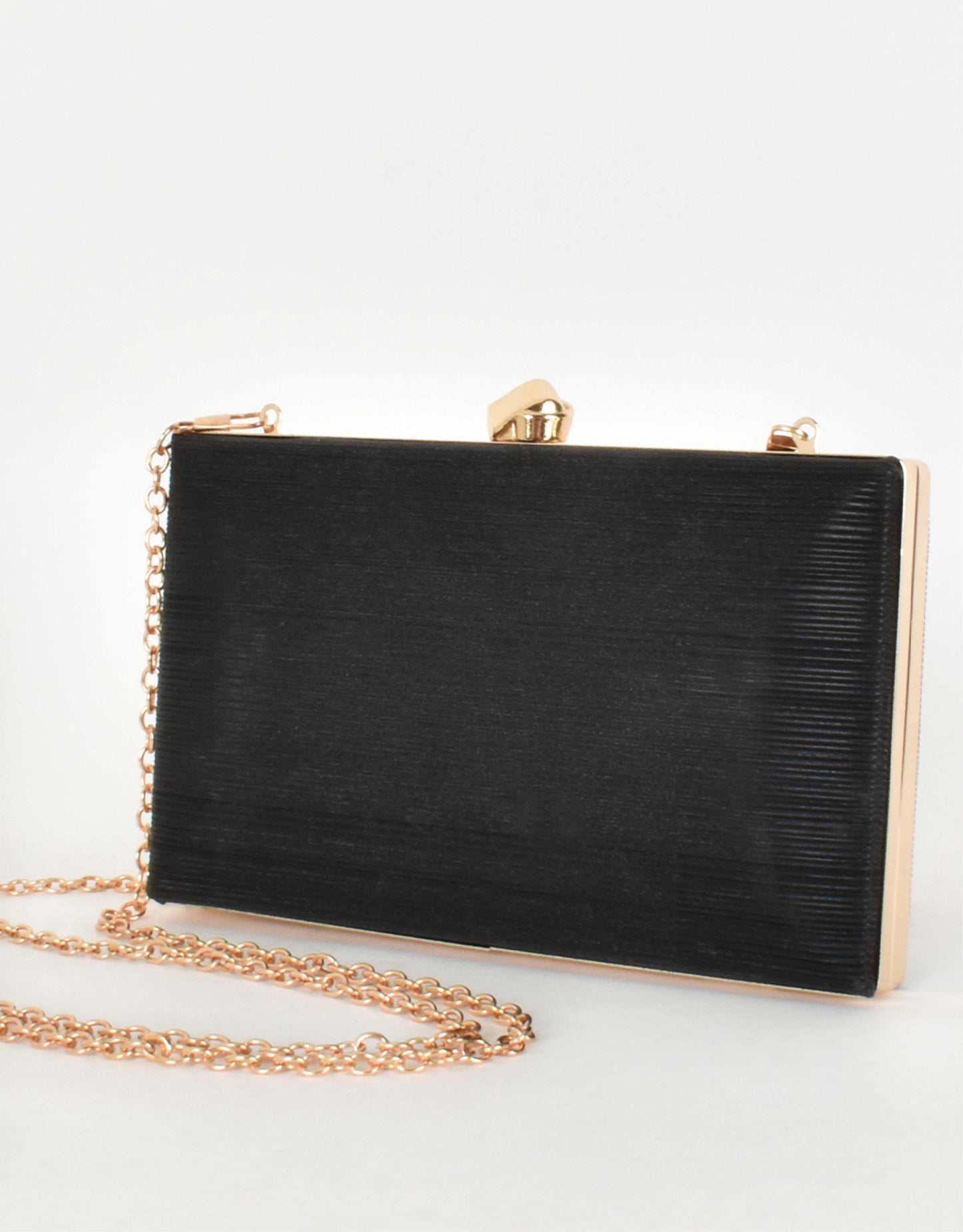 Anahi Bobble Top Rectangle Structured Clutch