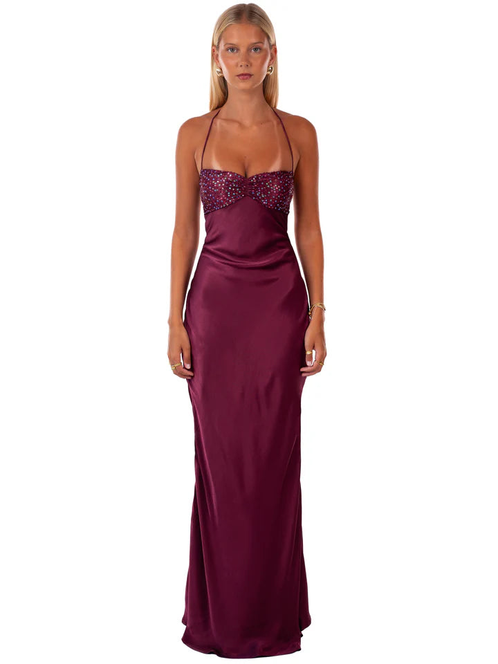 I am Delilah - Jade Maxi Dress, Berry