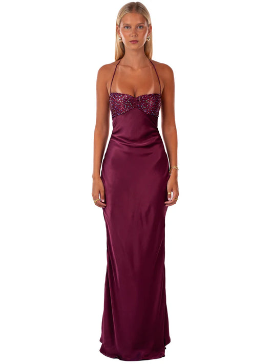 I am Delilah - Jade Maxi Dress, Berry