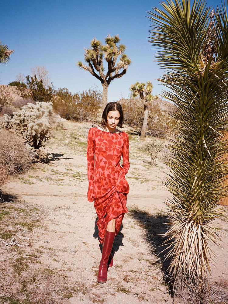 Realisation - Gia Maxi Dress, Havana