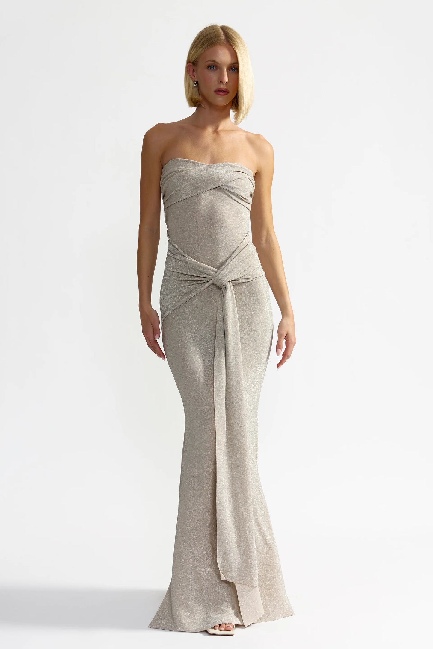 Lexi - Tiffany Dress, Champagne