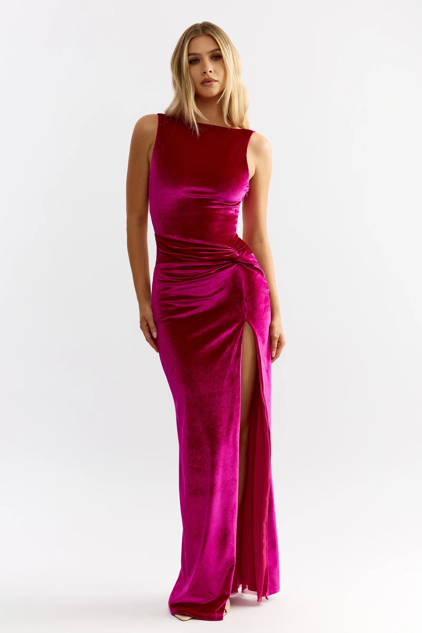 Lexi - Whitney Dress, Berry