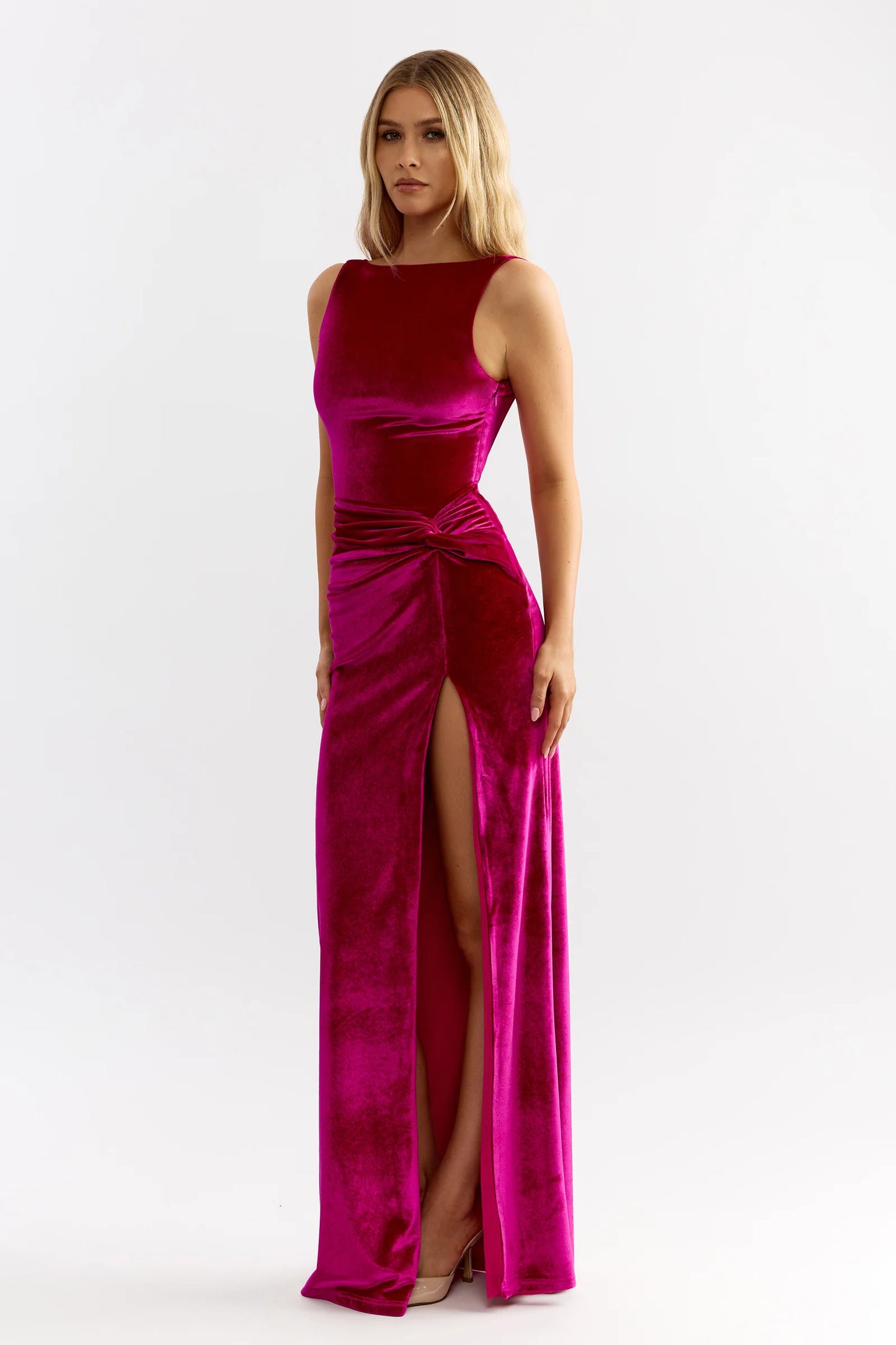 Lexi - Whitney Dress, Berry