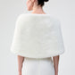 Unreal Fur - Yasmine Wrap, Ivory