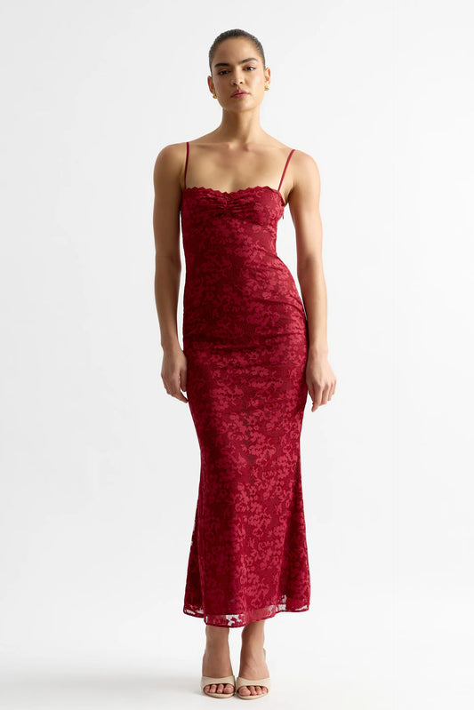 Lexi - Annie Dress, Wine