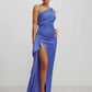Lexi - Samira Dress, Pacific Blue Diamante Strap