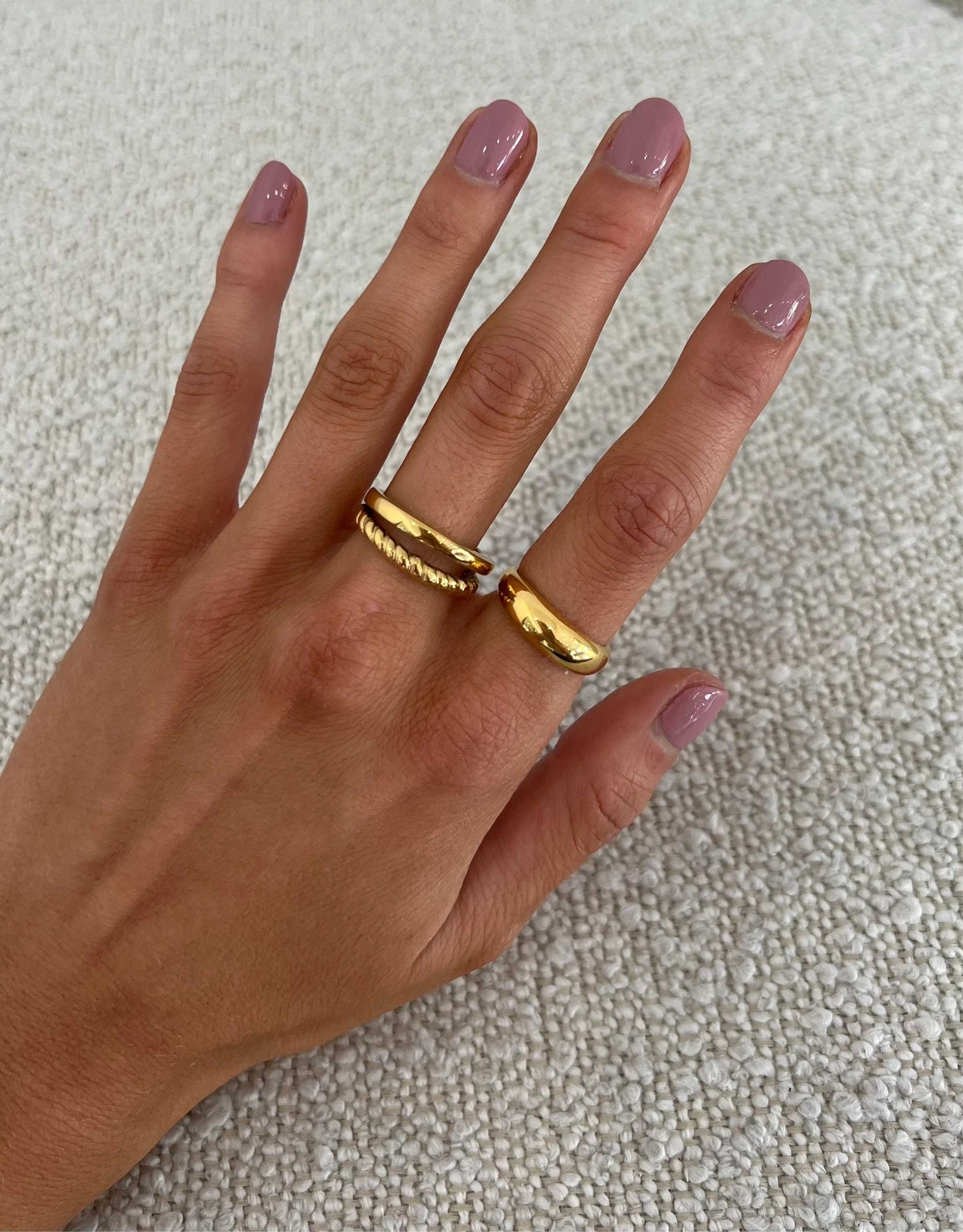 JT Luxe - Gold Twist Ring