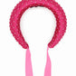 Morgan & Taylor - Rita Headpiece, Hot Pink