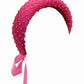 Morgan & Taylor - Rita Headpiece, Hot Pink