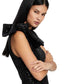 By Johnny - Astrid Shine Tied-Up Midi Dress