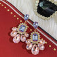 Flower Teardrop Earrings