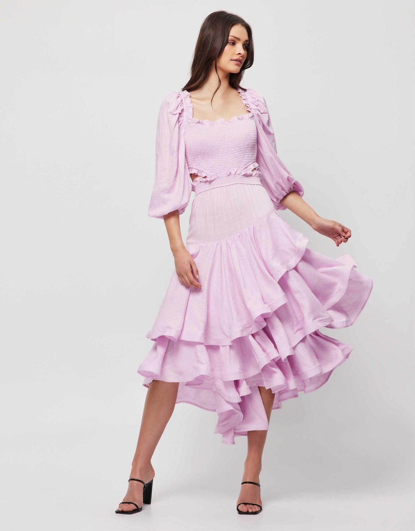 Elliatt - Palloc Dress, Lilac