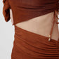 Lexi - Rush Dress, Copper