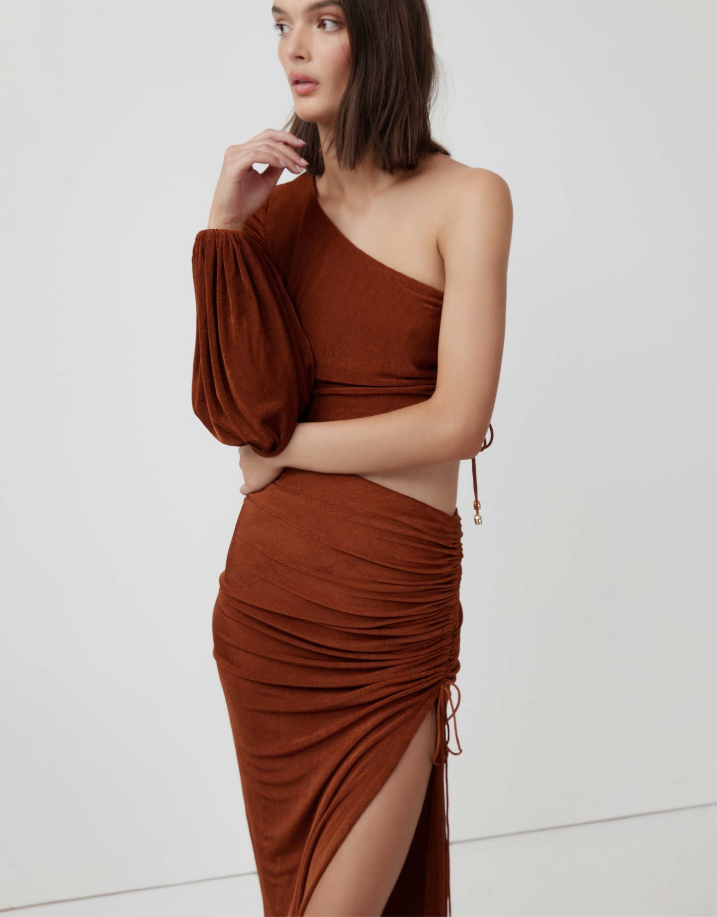 Lexi - Rush Dress, Copper