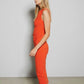 Bec & Bridge - Ulla Asym Midi Dress, Blood Orange